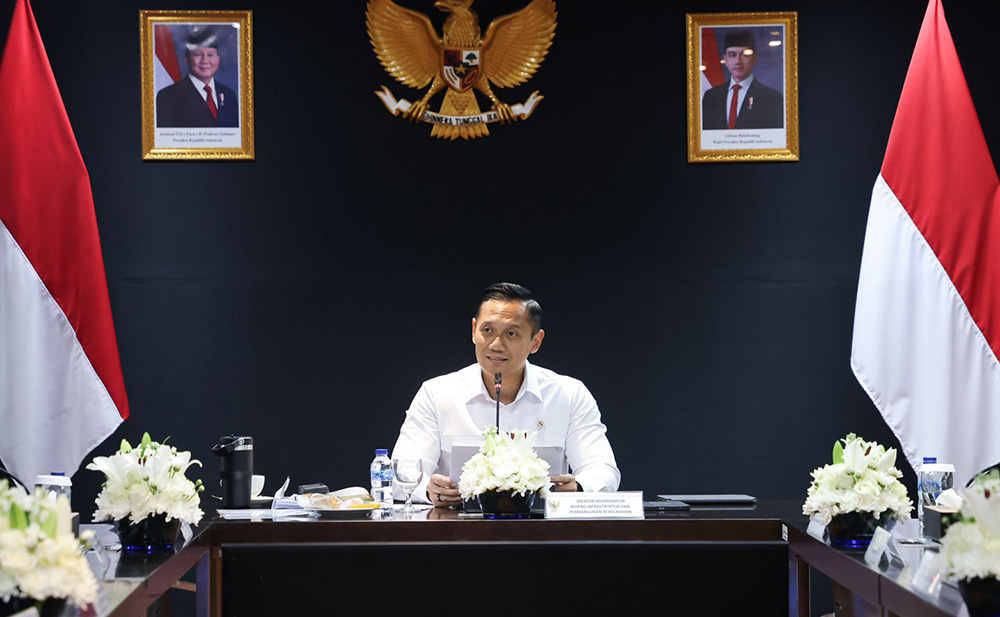 Menteri Koordinator Bidang Infrastruktur dan Pembangunan Kewilayahan, Agus Harimurti Yudhoyono. (Ist)
