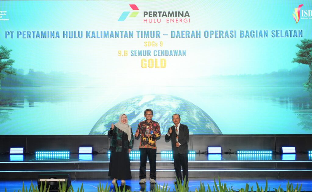 PT Pertamina Hulu Kalimantan Timur Raih Penghargaan Gold di ISDA 2024. (Ist)