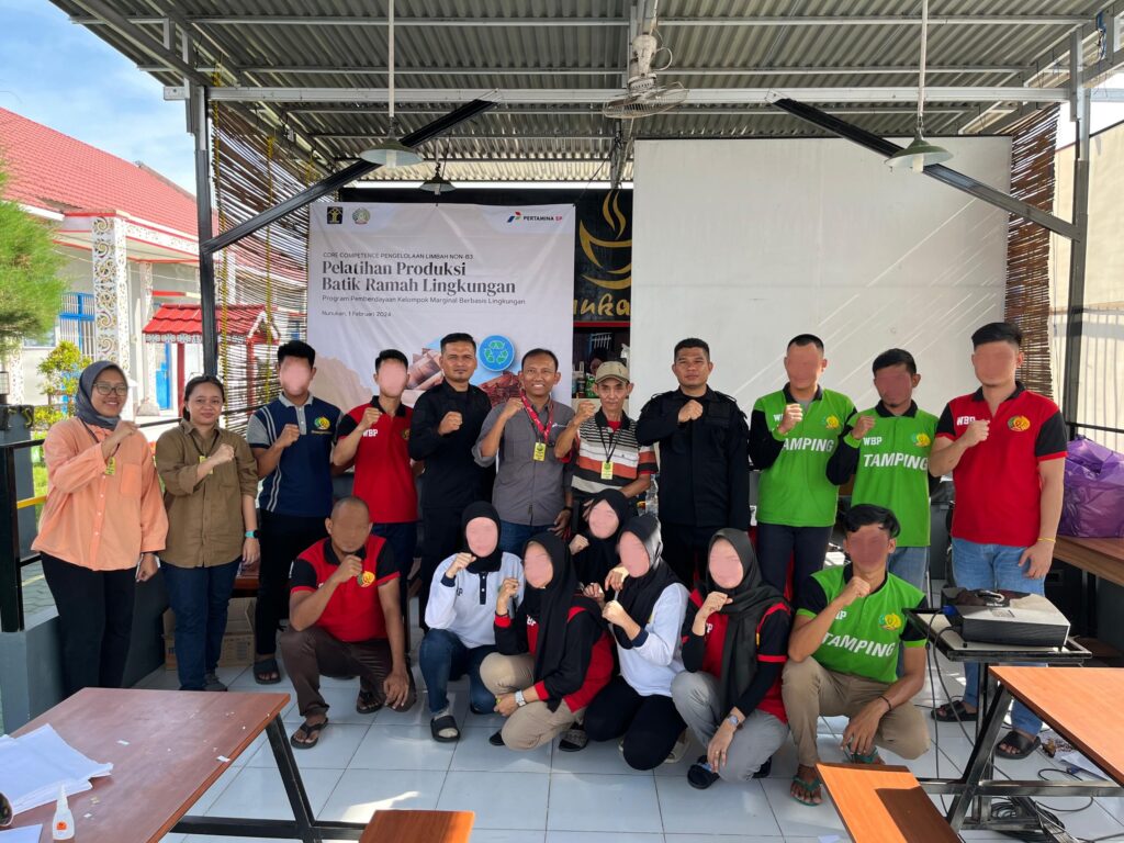 PT Pertamina EP Tarakan Field Berdayakan Warga Binaan Lapas di Nunukan. (Ist)