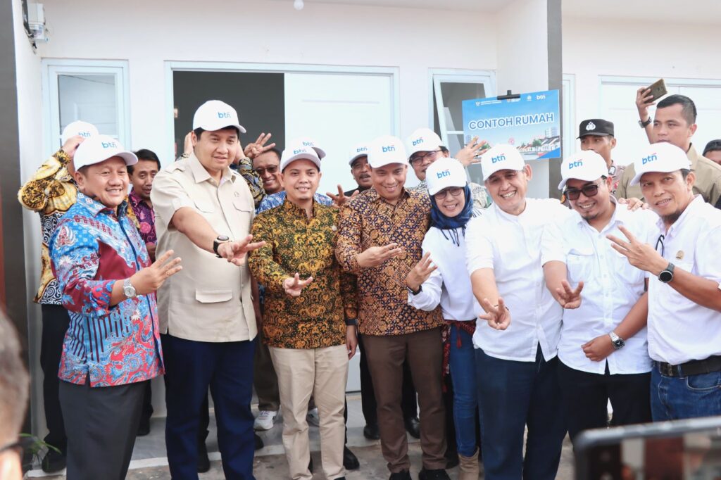 Menteri PKP Maruarar Sirait bersama para pejabat BTN dan sektor perumahan. (Ist)