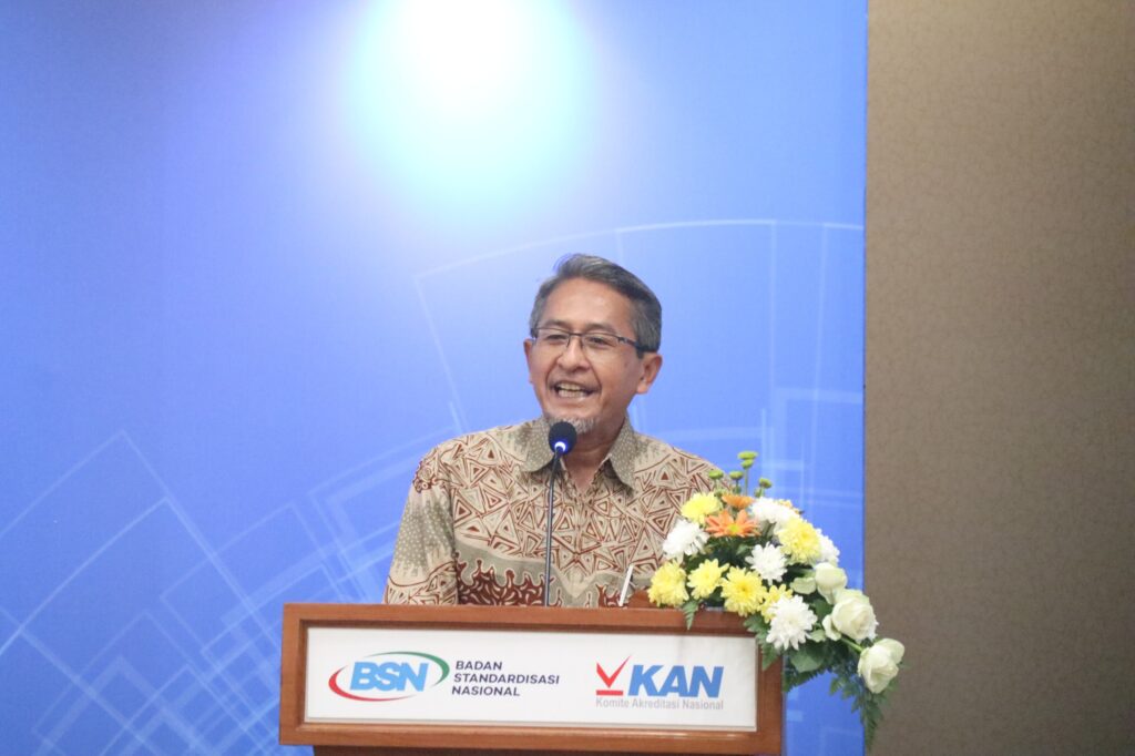 Deputi bidang Pengembangan Standar BSN, Hendro Kusumo. (Ist)