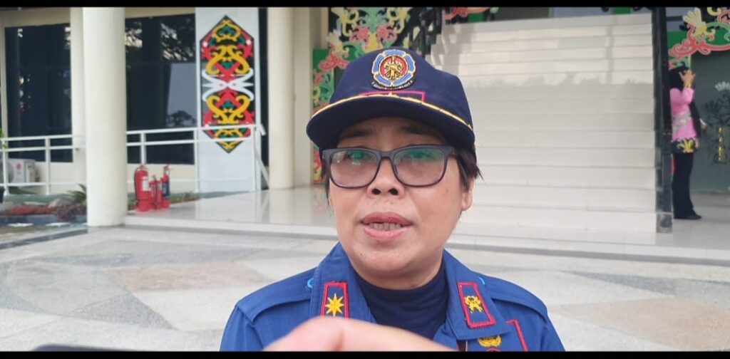 Kepala DPKP Kota Palangka Raya, Gloriana Aden. (Ist)