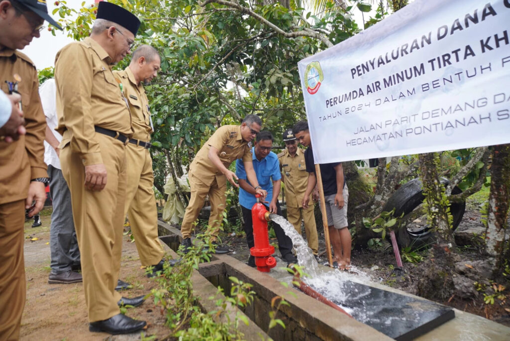 Pemkot Pontianak Mulai Pasang Hidran. (Ist)