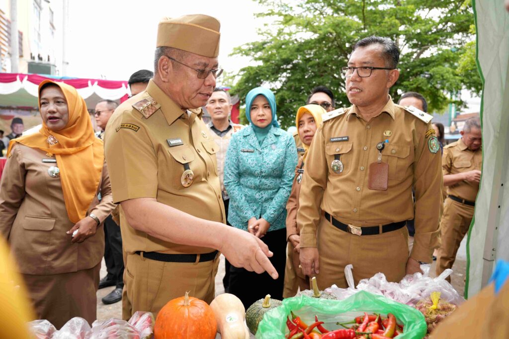 Gerakan Pangan Murah (GPM) di Halaman GBI El Shaddai, Kota Pontianak, Provinsi Kalbar. (Ist)
