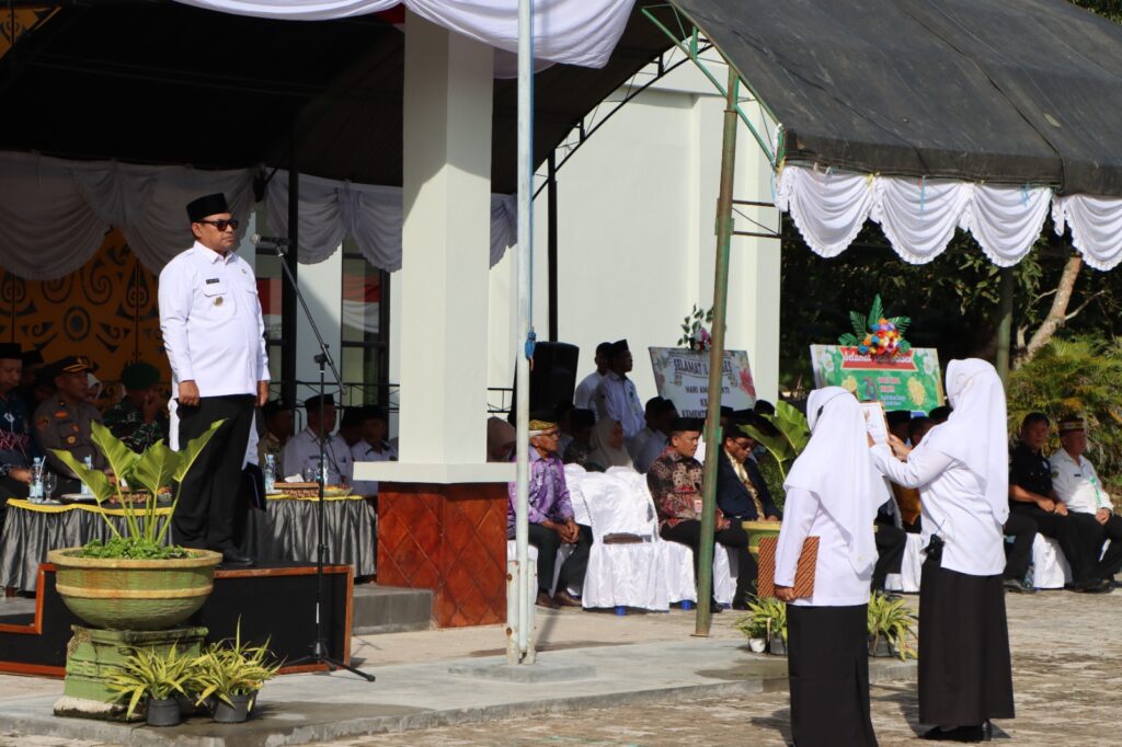 Pj Bupati PPU Pimpin Upacara Hari Amal Bakti Ke-79. (Ist)