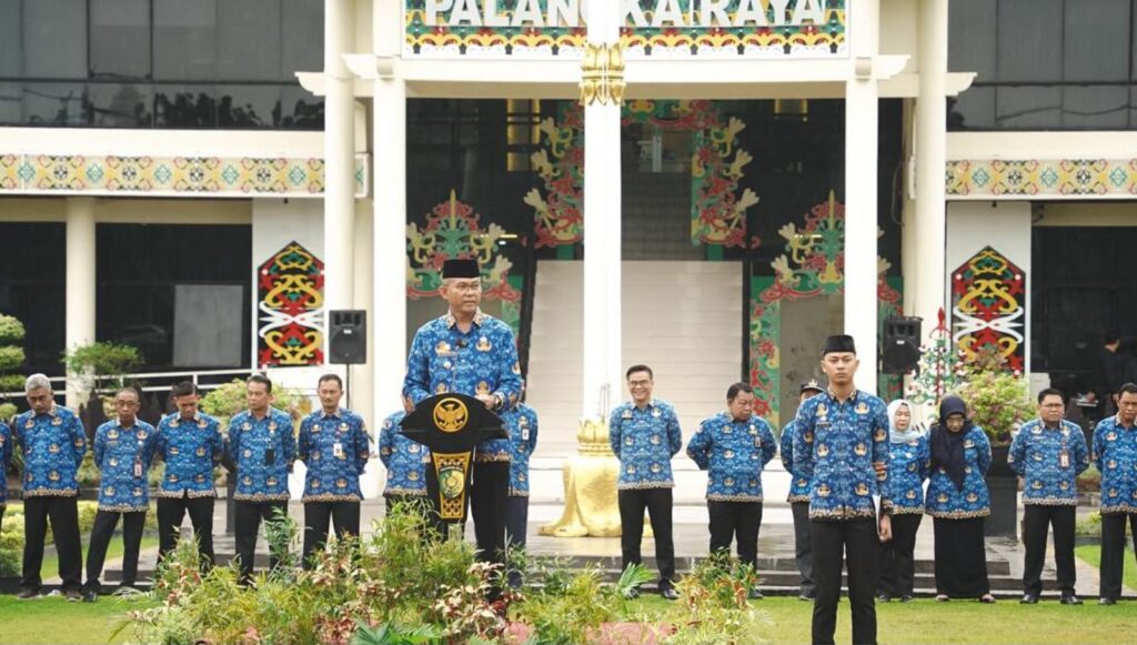 Apel Besar ASN di lingkungan Pemerintah Kota Palangka Raya. (Ist)