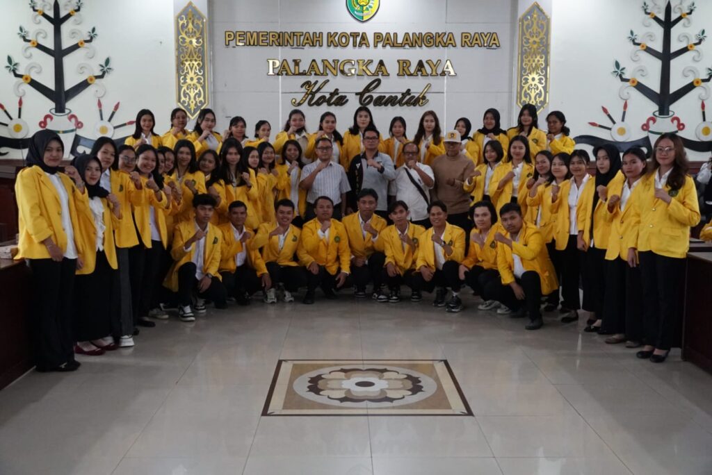 173 mahasiswa jurusan Ilmu Pemerintahan dari Universitas Palangka Raya. (Ist)