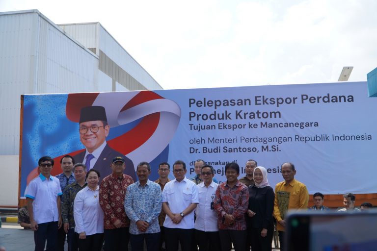 Ekspor Perdana Kratom Senilai USD1 Juta. (Ist)