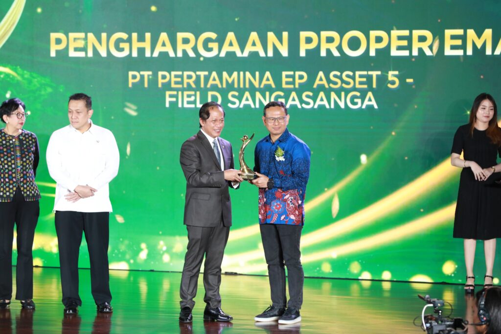 PROPER Emas untuk Grup PT Pertamina Hulu Indonesia, Langkah Nyata Menuju Lingkungan Berkelanjutan. (Ist)