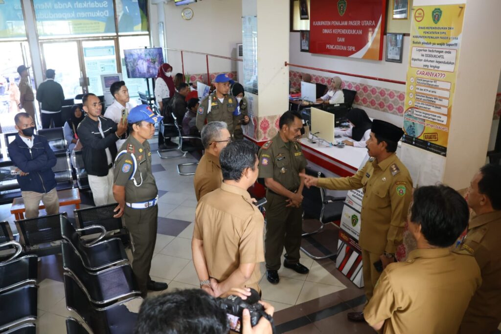 Wabup PPU Sidak Sejumlah OPD. (Ist)