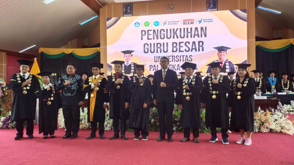 Pengukuhan Guru Besar UPR. (Ist)