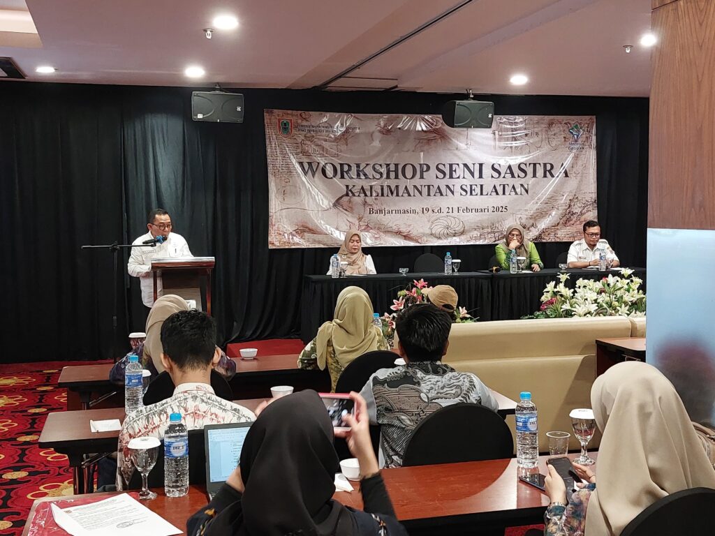Workshop Seni Sastra. (Ist)