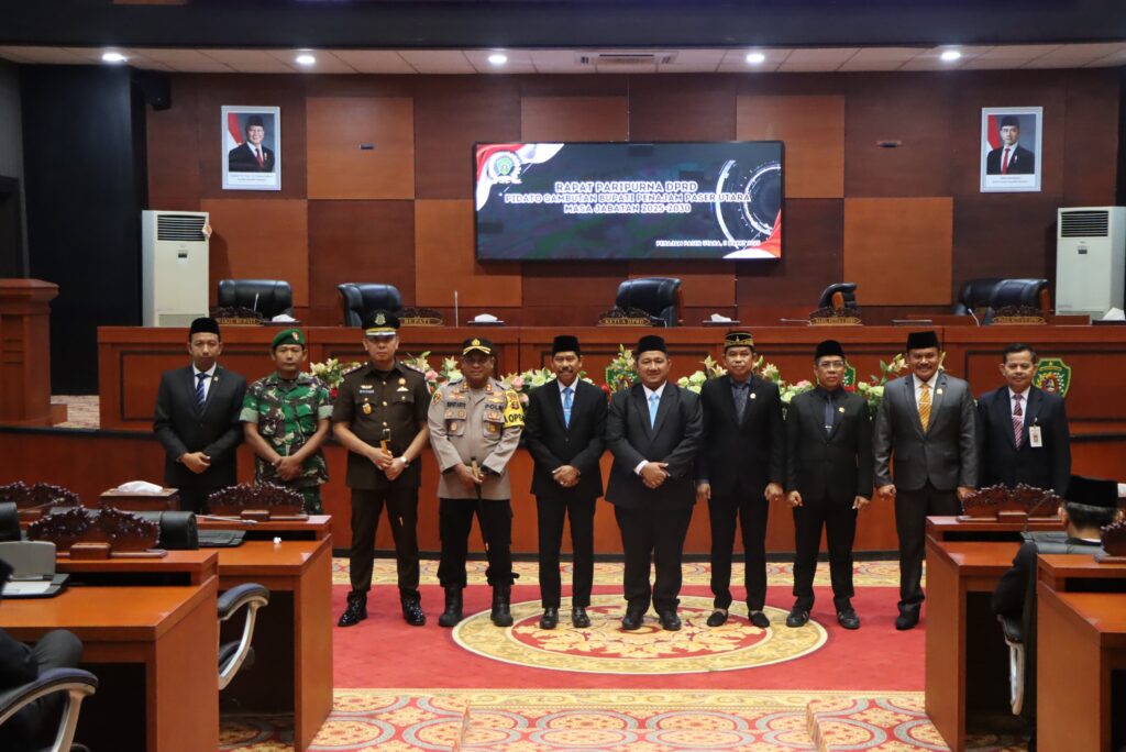 Rapat Paripurna dalam rangka Pidato Sambutan Bupati PPU Masa Jabatan 2025-2030 . (Ist)
