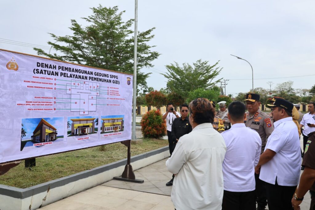 Bupati PPU dan Kapolda Kaltim Tinjau Gedung SPPG. (Ist)