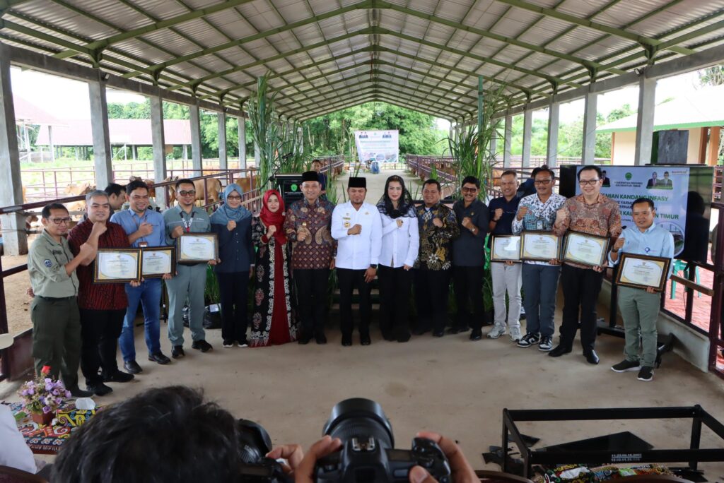 Peresmian Kandang Intensif Farming System (INFASI) Gubernur dan Wakil Gubernur. (Ist)