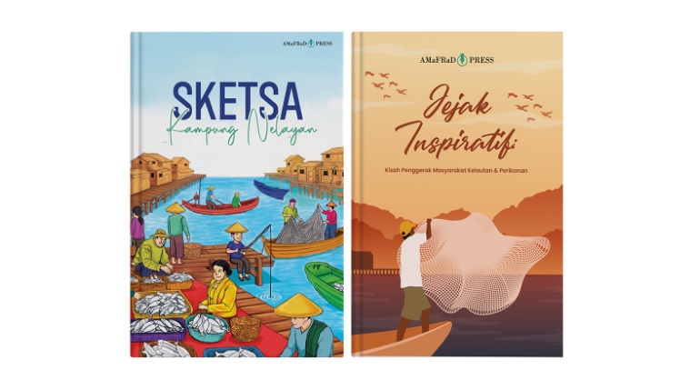 Kementerian Kelautan dan Perikanan meluncurkan dua buku “Sketsa Kampung Nelayan Nusantara” dan “Jejak Inspiratif: Kisah Penggerak Masyarakat Kelautan dan Perikanan”. (Ist)