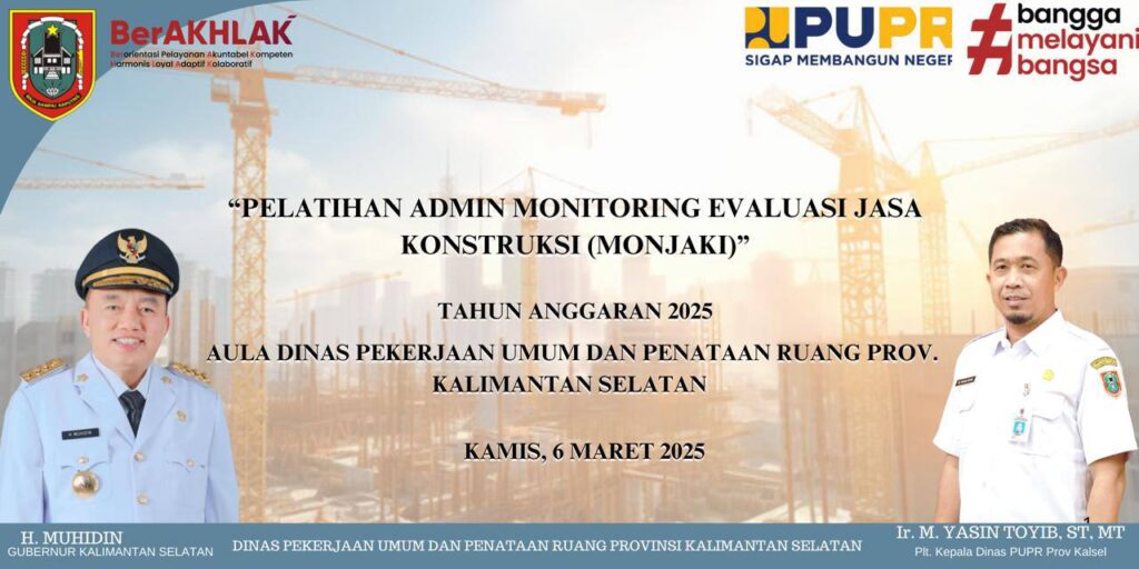 Pelatihan Admin MONJAKI untuk Kualitas Proyek yang Lebih Baik. (Ist)