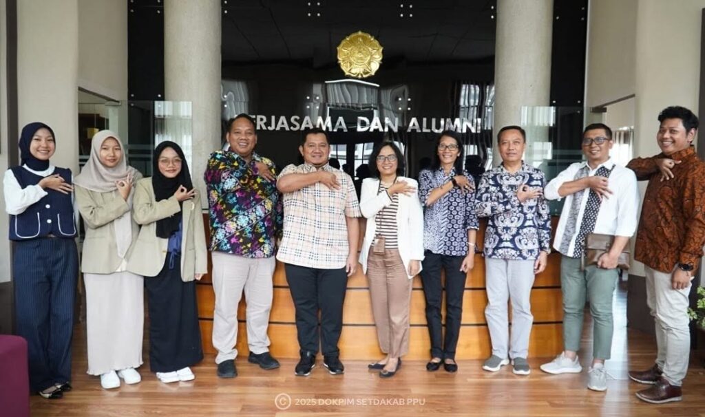 Bupati PPU Mudyat Noor melakukan kunjungan resmi ke Universitas Gadjah Mada. (Ist)