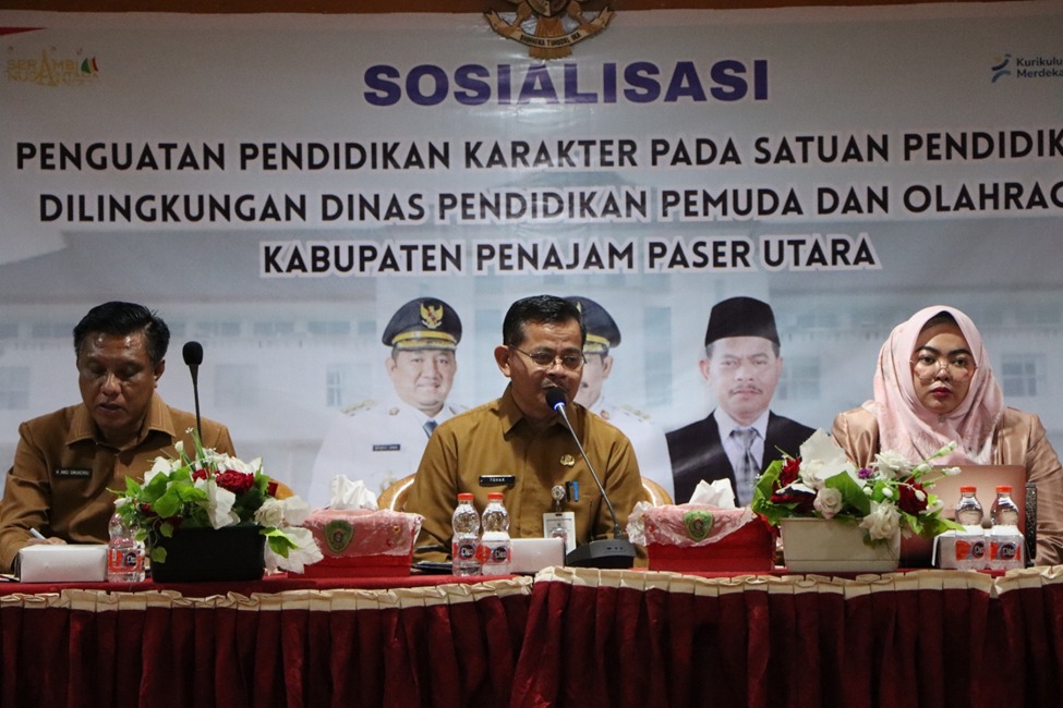 Penguatan pendidikan karakter di sekolah-sekolah di Kabupaten PPU. (Ist)
