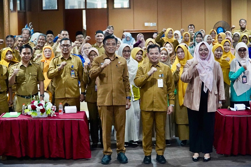 Sosialisasi Penguatan Pendidikan Karakter (PPK) yang diikuti kepala sekolah dan guru BK dari seluruh SMP. (Ist)