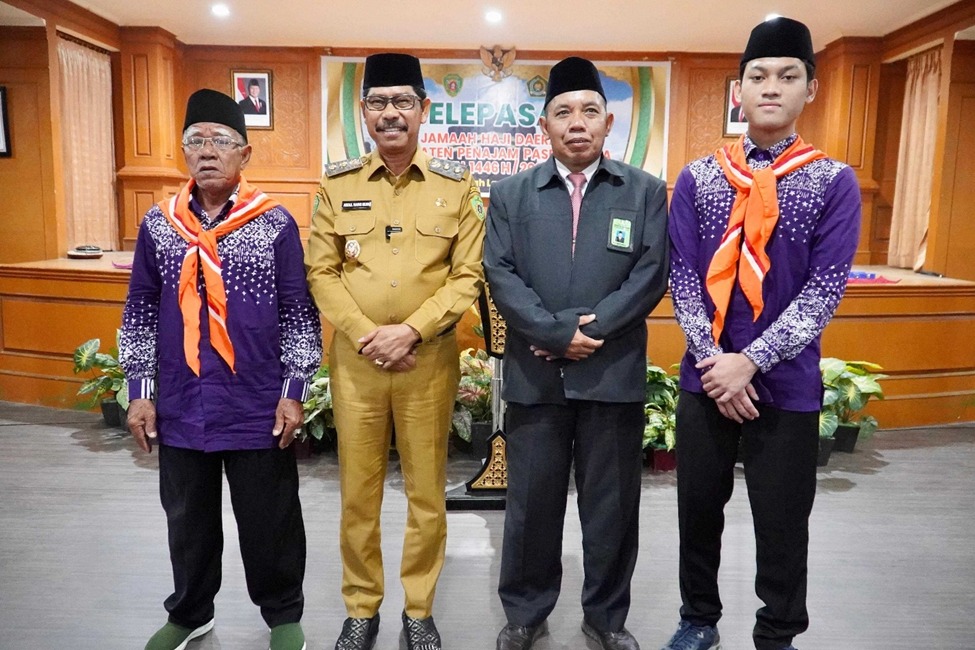 Sebanyak 130 jamaah haji asal Kabupaten Penajam Paser Utara (PPU) tahun 2025 diberangkatkan. (Ist)