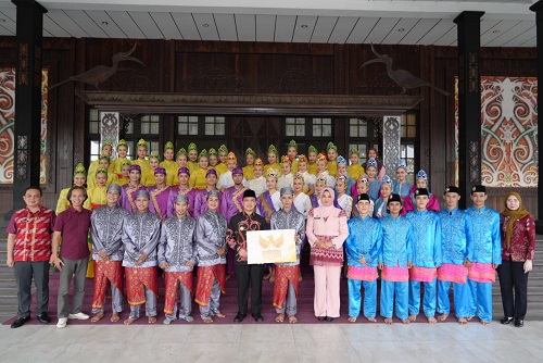 50 Penari Kalbar Tampil di Istana Negara pada HUT ke-80 RI. (Ist)