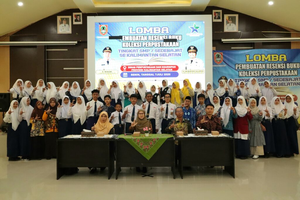 Lomba Resensi Buku koleksi perpustakaan bagi tingkat pelajar SMP/sederajat. (Ist)