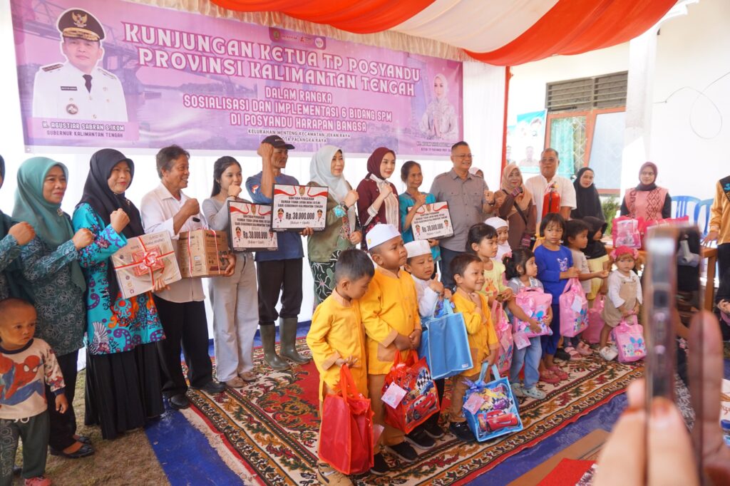 Posyandu Harapan Bangsa, Kelurahan Menteng, Kota Palangka Raya. (Ist)
