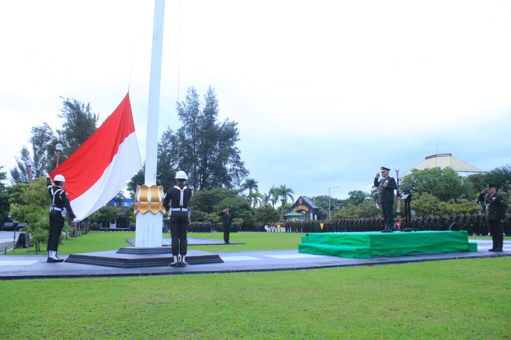 Kodam VI/Mulawarman Gelar Upacara Hari Lahir Pancasila 2025. (Ist)