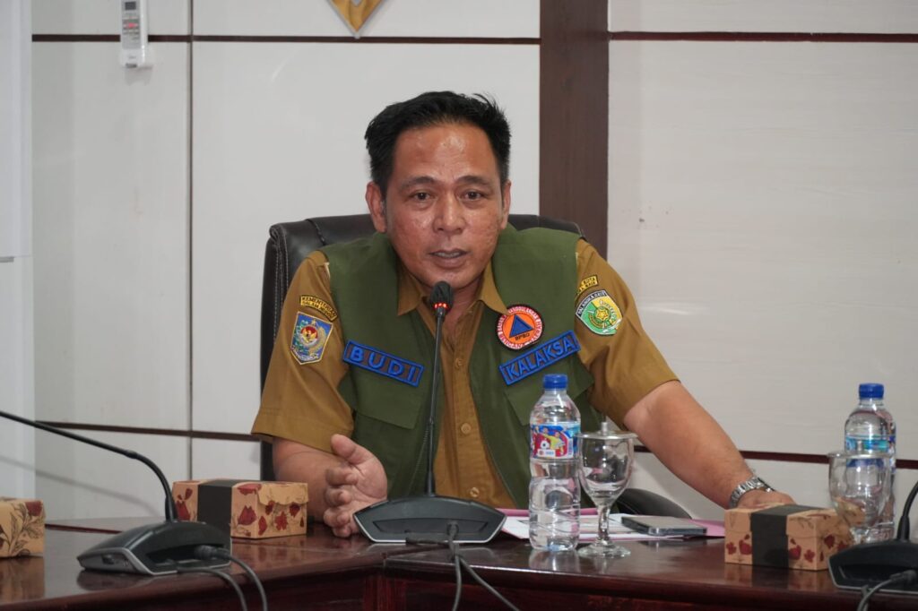 Pelaksana Tugas (Plt) Kepala Pelaksana BPBD Kota Palangka Raya, Hendrikus Satria Budi. (Ist)