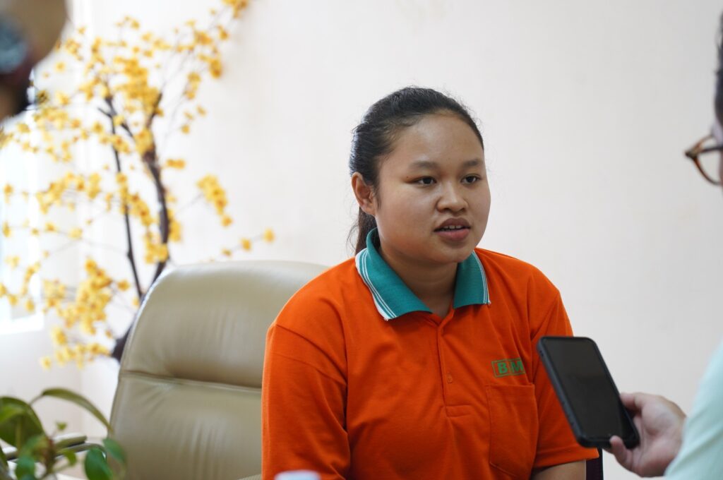 Rina Vidya Pangestika, calon PMI dari LPK Berkat Sukses Makmur Sejahtera. (Ist)