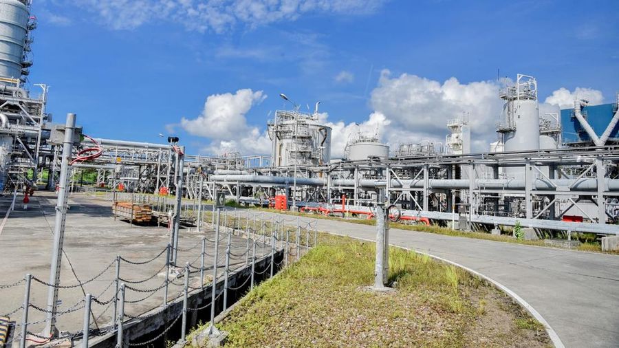 Suasana Kilang LNG Tangguh yang dioperasikan oleh BP Berau Ltd, di Teluk Bintuni, Papua Barat. (Ist)