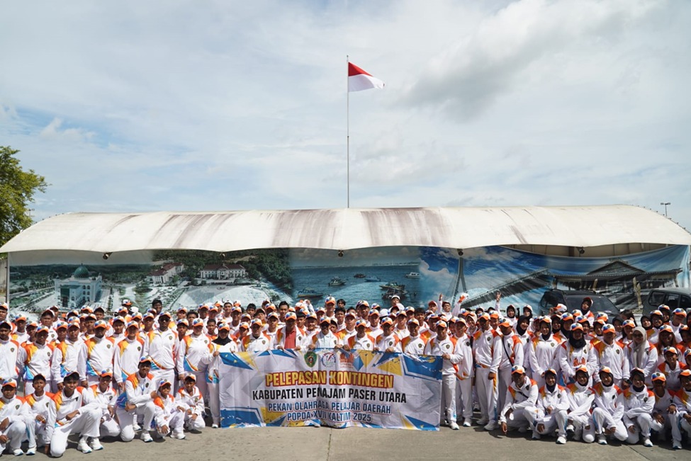 Kontingen PPU ke POPDA XVII Kaltim. (Ist)
