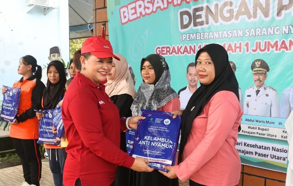 Dinas Kesehatan Kabupaten Penajam Paser Utara (PPU) resmi mencanangkan Gerakan Pemberantasan Sarang Nyamuk Gerakan Satu Rumah Satu Jumantik (G1R1J). (Ist)