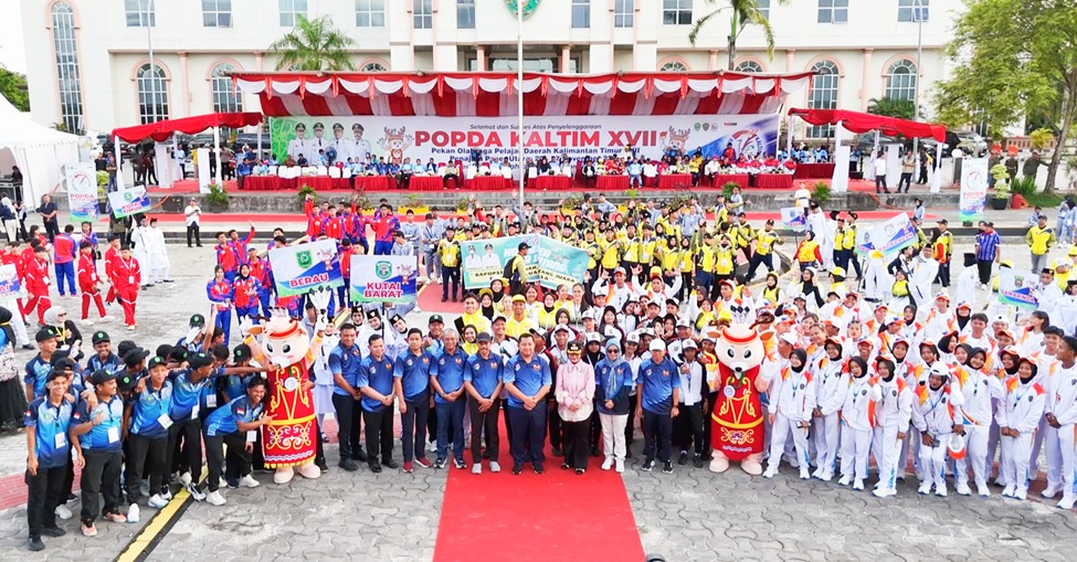 POPDA Kaltim XVII Dibuka dengan Pertunjukan Megah. (Ist)