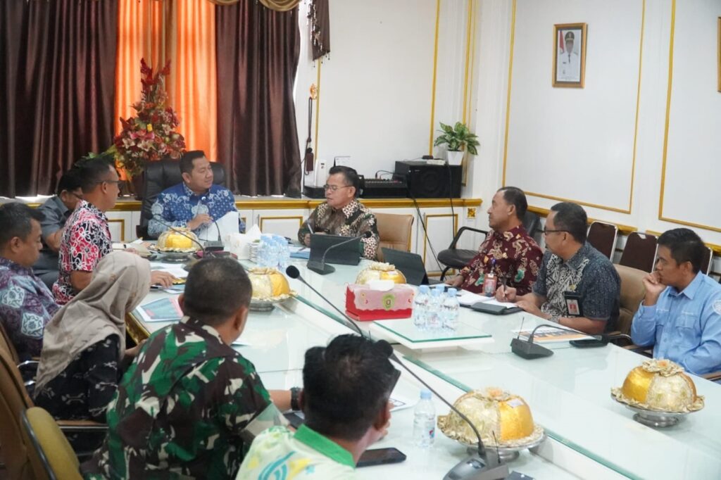 Rapat Koordinasi (Rakor) Forum Koordinasi Pimpinan Daerah (Forkopimda). (Ist)