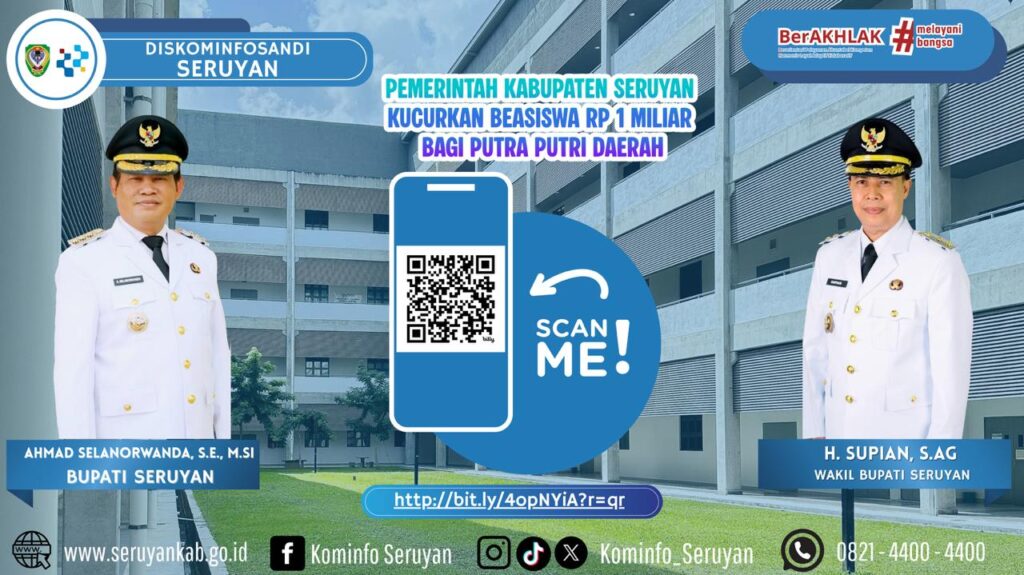 Pemkab Seruyan Luncurkan Beasiswa Tahun 2025. (Ist)