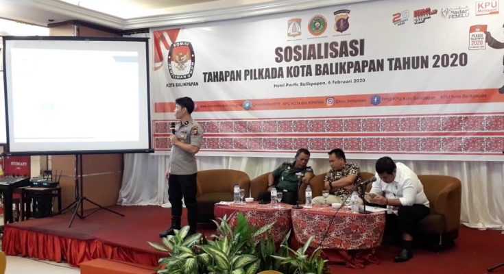 Koordinasi dan Sosialisasi KPU Balikpapan. (Aditya - Hello Borneo)