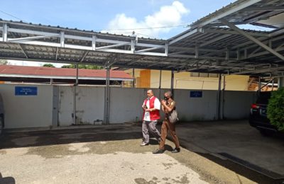 Kadiskominfo Kabupaten Paser ditangkap Kejari Paser dengan kasus dugaan korupsi. (TB Sihombing)