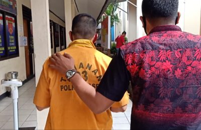 AB, Pegawai MTsN Long Ikis, Korupsi Anggaran Pegawai Hingga Rp3,4 Miliar. (TB Shihombing)