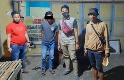 Tersangka penggelapan motor. (Ist)