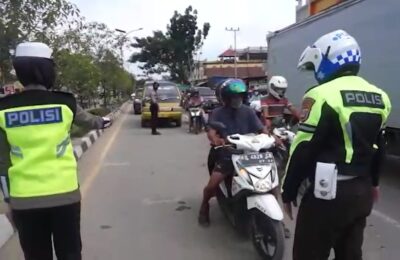 Pelaksanaan Operasi Patuh Kayang tahun 2020 di Kalimantan Utara. (ES Yulianto - Hello Borneo)