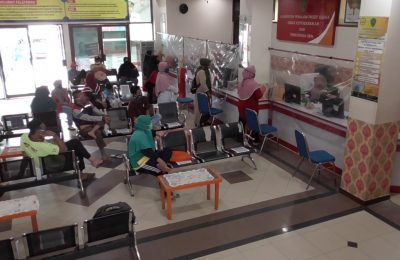 Dok. Pelayanan di Kantor Disdukcapil PPU.