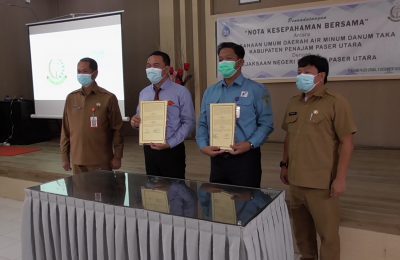 MOU Perumda Danum Taka Dengan Kejari Penajam.