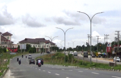 Jalan Negara di Penajam