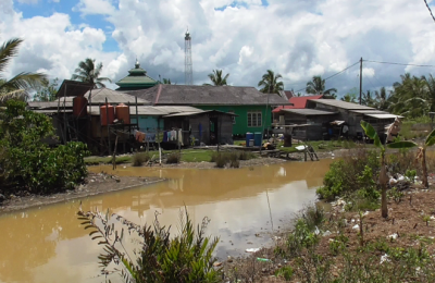 Pemukiman Warga di Babulu Darat