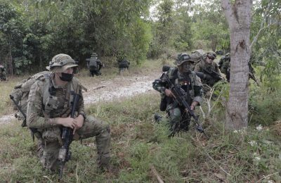 Latihan Perdana TNI AD dengan US Army