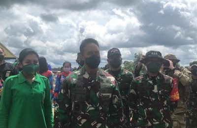 Dok. Kunjungan Kepala Staf Angkatan Darat (KSAD), Jenderal TNI Andika Perkasa ke Balikpapan.
