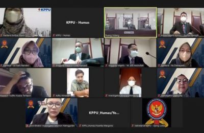 Sidang putusan KPPU. (Ist)