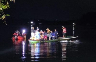 Rizky Kurniawansyah (19 tahun) tewas tenggelam di Danau Seran Banjarbaru. (JS)